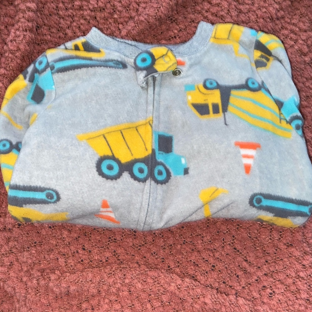 🌿5/$25 Carter’s Construction Fleece footies | 2T